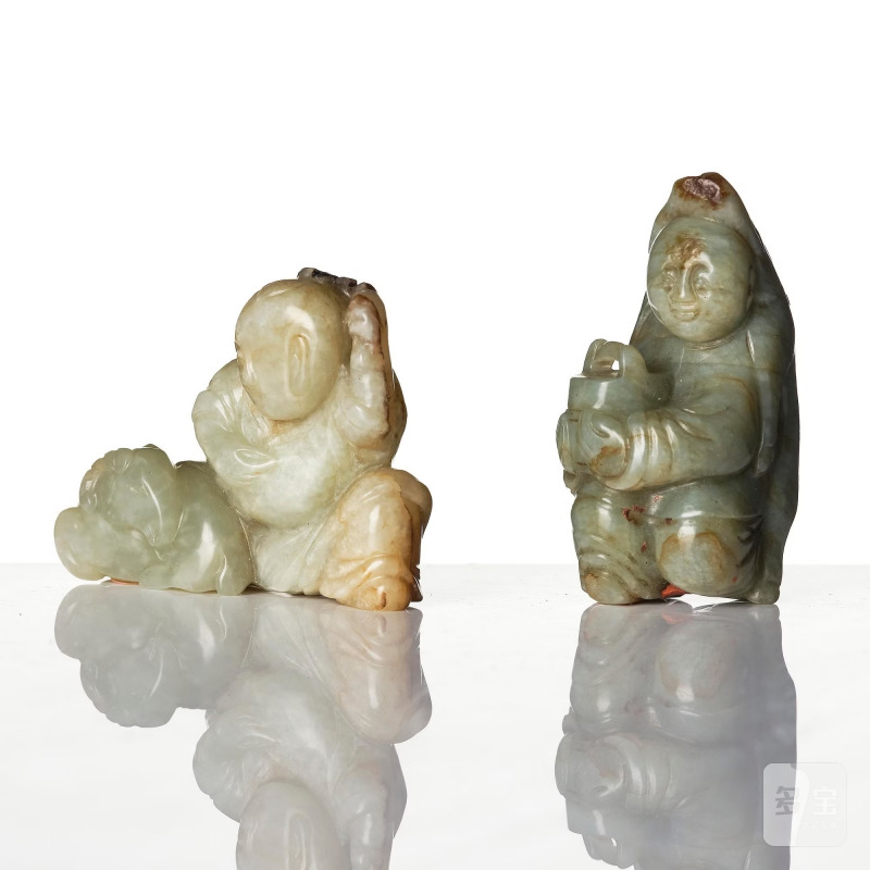 Two stone carvings, - 图2